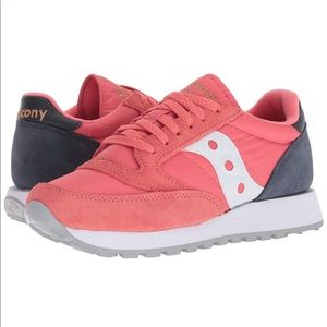 Women’s Red Saucony Jazz Originals